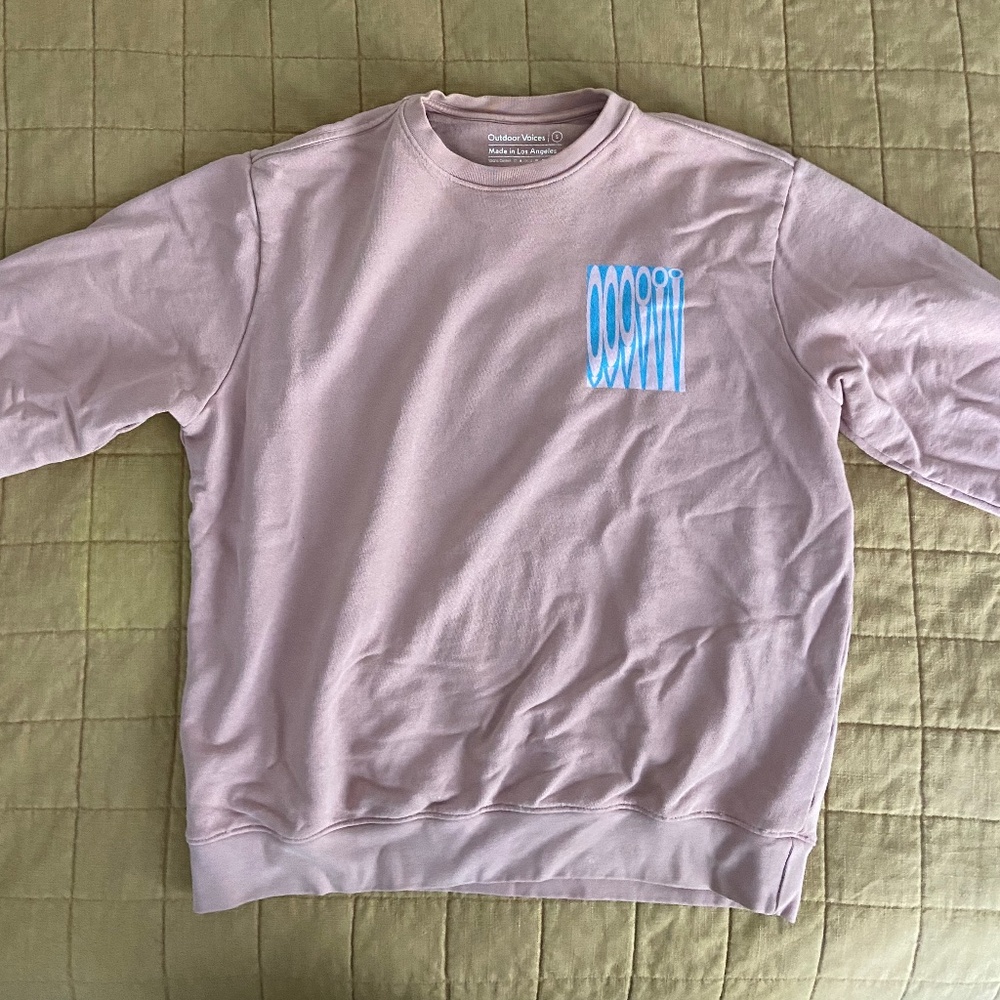 Outdoor Voices Sweatshirt- retro